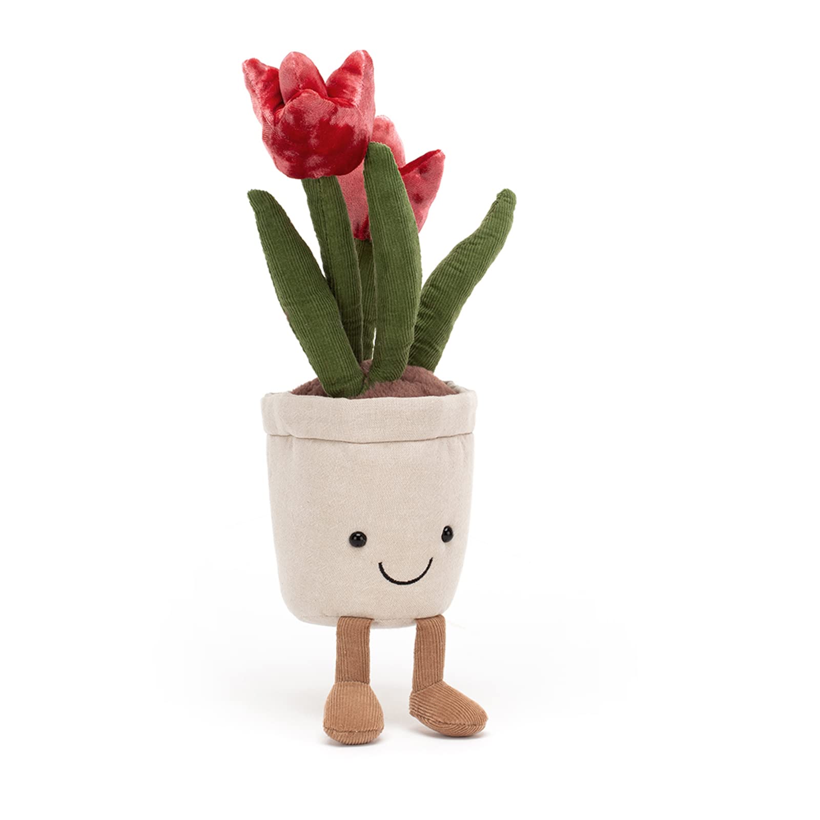  tulip pot　ジェリーキャット　チューリップ 　花 植物 Jellycat ジェリーキャット Amuseables Tulip Pot チューリップ